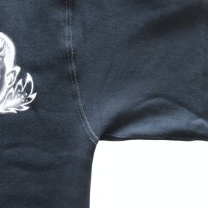 画像7: CUSHMAN クッシュマン 26901P PRINT  SET IN SLEEVE SWEAT HELL ON WHEEL プリントセットインスリーブスウェット トレーナー スウェット 裏起毛 DEVIL プリント エアブラシ アートワーク