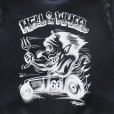 画像13: CUSHMAN クッシュマン x TOP トップ 26386T TOP別注 FULL ZIP SWEAT "HELL ON WHEEL" フルジップスウェット 裏起毛 DEVIL プリント エアブラシ アートワーク (13)