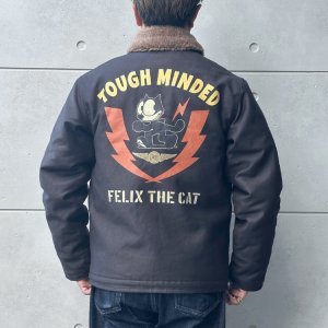 画像3: TOYS McCOY トイズマッコイ TMJ2522 N-1 DECK JACKET FELIX THE CAT "TOUGH MINDED" デッキジャケット  フィリックス ザ キャット N-1 デッキジャケット フィリックス
