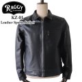 RAGGY ラギー KZ-01 Leather Sports Jacket レザースポーツジャケット 革ジャン レザージャケット スポーツジャケット ホースハイド