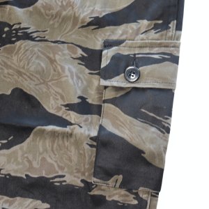 画像5: BUZZ RICKSON'S バズリクソンズ BR42594 WILLIAM GIBSON COLLECTION BLACK TIGER PATTERN TROUSERS OVER DYE ウィリアムギブソンコレクション ブラックタイガーパターン トラウザーズ  オーバーダイ アーミーパンツ アーミートラウザーズ  ARMY タイガーカモフラージュ ウィリアムギブソン ブラックシリーズ