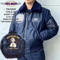 TOYS McCOY トイズマッコイ TMJ2520 TYPE B-15C ALBERT TURNER & CO.,INC. MARILYN MONROE "ANYTHING GOES TOUR" B-15C ジャケット ミリタリージャケット マリリンモンロー