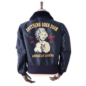 画像5: TOYS McCOY トイズマッコイ TMJ2520 TYPE B-15C ALBERT TURNER & CO.,INC. MARILYN MONROE "ANYTHING GOES TOUR" B-15C ジャケット ミリタリージャケット マリリンモンロー