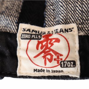 画像13: SAMURAI JEANS サムライジーンズ SJ201WC-3100VX 17oz 零+デニムワークキャップ 零+17ozネーム S3100VX 大戦モデル イメージ