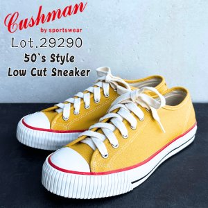 画像1: CUSHMAN クッシュマン 29290  50s STYLE LOWCUT SNEAKER ローカットスニーカー キャンバス 
