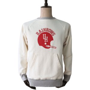 画像2: SUN SURF サンサーフ SS69597 "RAINBOWS" CREW NECK POCKET SWEAT クルーネックポケットスウェット カンガルーポケット付きスウェット レインボーズ フットボール