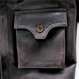 画像7: BUZZ RICKSON'S バズリクソンズ BR80664 WILLIAM GIBSON COLLECTION BLACK B-2 ウィリアムギブソンコレクション ブラックB-2 レザージャケット 革ジャン フライトジャケット B-2 小説家 ウィリアムギブソン ブラックシリーズ ムートン襟 (7)