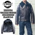 画像1: BUZZ RICKSON'S バズリクソンズ BR80664 WILLIAM GIBSON COLLECTION BLACK B-2 ウィリアムギブソンコレクション ブラックB-2 レザージャケット 革ジャン フライトジャケット B-2 小説家 ウィリアムギブソン ブラックシリーズ ムートン襟 (1)
