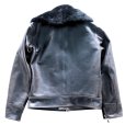 画像16: BUZZ RICKSON'S バズリクソンズ BR80664 WILLIAM GIBSON COLLECTION BLACK B-2 ウィリアムギブソンコレクション ブラックB-2 レザージャケット 革ジャン フライトジャケット B-2 小説家 ウィリアムギブソン ブラックシリーズ ムートン襟 (16)
