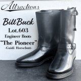 BILTBUCK ビルトバック Engineer Boots “The Pioneer” Guidi Horsebutt パイオニア エンジニア ブーツ 603 horsebutt leather GUIDI ATTRACTIONS アトラクションズ 天然皮革