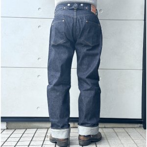 画像4: Good Old & Co グッドオールド G1922XX-DWO DENIM WAIST OVERALLS デニムウエストオーバーオールズ ヴィンテージデニム Gパン デニムパンツ サスペンダーボタン シンチバック
