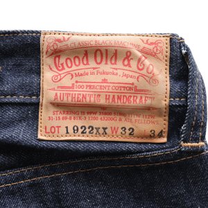 画像18: Good Old & Co グッドオールド G1922XX-DWO DENIM WAIST OVERALLS デニムウエストオーバーオールズ ヴィンテージデニム Gパン デニムパンツ サスペンダーボタン シンチバック
