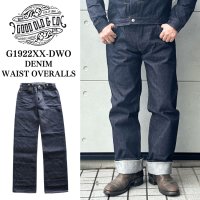 Good Old & Co グッドオールド G1922XX-DWO DENIM WAIST OVERALLS デニムウエストオーバーオールズ ヴィンテージデニム Gパン デニムパンツ サスペンダーボタン シンチバック
