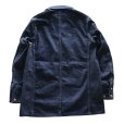 画像16: HEADLIGHT ヘッドライト HD15844 HEADLIGHT 9.5oz. SPECIAL WEAVE DENIM DOUBLE BREASTED COAT スペシャルウィーブデニム ダブルブレストコート コート ジャケット ダブルコート ワークコート チェンジボタン (16)