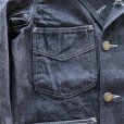 画像7: HEADLIGHT ヘッドライト HD15844 HEADLIGHT 9.5oz. SPECIAL WEAVE DENIM DOUBLE BREASTED COAT スペシャルウィーブデニム ダブルブレストコート コート ジャケット ダブルコート ワークコート チェンジボタン (7)