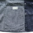 画像9: HEADLIGHT ヘッドライト HD15844 HEADLIGHT 9.5oz. SPECIAL WEAVE DENIM DOUBLE BREASTED COAT スペシャルウィーブデニム ダブルブレストコート コート ジャケット ダブルコート ワークコート チェンジボタン (9)