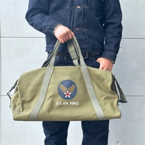 画像11: BUZZ RICKSON'S バズリクソンズ BR02816 Type MF-1 KIT BAG キット・バッグ 厚手 キャンバス素材 パイピング仕様 エアフォース ヴィンテージ heavy cotton 綿 double slider airforce vintage military talonミリタリー 日本製 madeinjapan