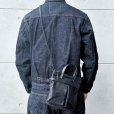 画像3: BUTLER VERNER SAILS バトラーバーナーセイルズ  Horse Leather Mini Helmet bag  JA-2928  ホースレザーミニヘルメットバッグ ショルダーバッグ 馬革 素上げ 革引手 栃木レザー 日本製 madeinjapan (3)