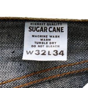 画像11: SUGAR CANE シュガーケーン SC42025 13oz. DENIM WAIST OVERALLS 2025 MODEL (WIDE LEG) 13オンス デニム ウエストオーバーオールズ 2025年モデル Gパン デニムパンツ 1936年モデルベース ワイド 太め スタンダードデニム