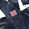 画像11: HEADLIGHT ヘッドライト HD42611 HEADLIGHT 9.5oz. SPECIAL WEAVE DENIM HIGH BACK OVERALLS スペシャルウィーブデニム ハイバックオーバーオール デニム ワークパンツ オーバーオール 1925年モデル (11)