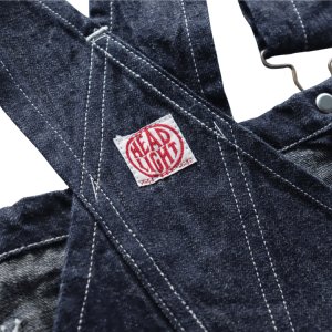 画像11: HEADLIGHT ヘッドライト HD42611 HEADLIGHT 9.5oz. SPECIAL WEAVE DENIM HIGH BACK OVERALLS スペシャルウィーブデニム ハイバックオーバーオール デニム ワークパンツ オーバーオール 1925年モデル