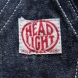 画像12: HEADLIGHT ヘッドライト HD42611 HEADLIGHT 9.5oz. SPECIAL WEAVE DENIM HIGH BACK OVERALLS スペシャルウィーブデニム ハイバックオーバーオール デニム ワークパンツ オーバーオール 1925年モデル (12)