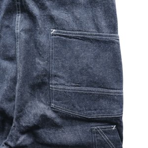 画像14: HEADLIGHT ヘッドライト HD42611 HEADLIGHT 9.5oz. SPECIAL WEAVE DENIM HIGH BACK OVERALLS スペシャルウィーブデニム ハイバックオーバーオール デニム ワークパンツ オーバーオール 1925年モデル