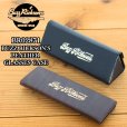 画像1: BUZZ RICKSON'S バズリクソンズ BR02871 BUZZ RICKSON'S LEATHER GLASSES CASE レザーグラスケース グッズ メガネケース レザー用品 折りたたみメガネケース (1)