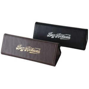 画像2: BUZZ RICKSON'S バズリクソンズ BR02871 BUZZ RICKSON'S LEATHER GLASSES CASE レザーグラスケース グッズ メガネケース レザー用品 折りたたみメガネケース