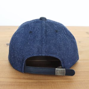 画像14: JELADO ジェラード AB21750 JELADO×BRUNEL＆Co.HATMAKERS B.B.CAP ブルーネルハットメイカーズ  ベースボールキャップ 帽子 カウハイド  ホースハイド 白タグ デニム 革