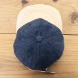 画像6: JELADO ジェラード AB21750 JELADO×BRUNEL＆Co.HATMAKERS B.B.CAP ブルーネルハットメイカーズ  ベースボールキャップ 帽子 カウハイド  ホースハイド 白タグ デニム 革 (6)