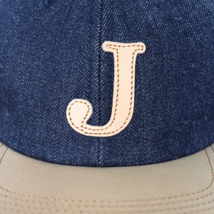 画像8: JELADO ジェラード AB21750 JELADO×BRUNEL＆Co.HATMAKERS B.B.CAP ブルーネルハットメイカーズ  ベースボールキャップ 帽子 カウハイド  ホースハイド 白タグ デニム 革