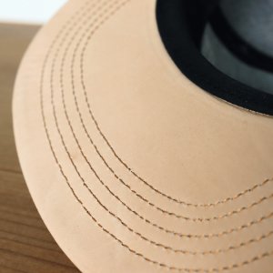 画像9: JELADO ジェラード AB21750 JELADO×BRUNEL＆Co.HATMAKERS B.B.CAP ブルーネルハットメイカーズ  ベースボールキャップ 帽子 カウハイド  ホースハイド 白タグ デニム 革