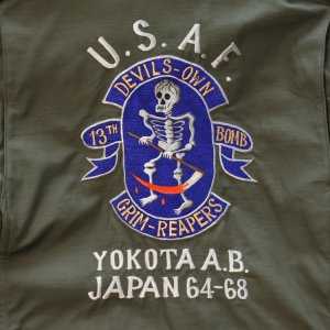 画像19: BUZZ RICKSON'S バズリクソンズ BR15804 Type M-65 “BUZZ RICKSON MFG. CO.” 13th BOMB. SQ. "GRIM REAPERS" 第13爆撃飛行隊 グリムリーパーズ ミリタリージャケット M-65 フィールドジャケット U.S.ARMY