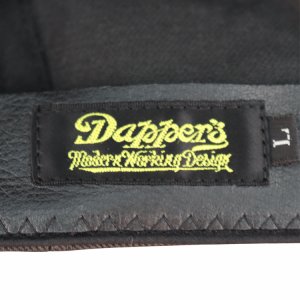 画像17: DAPPER'S ダッパーズ LOT1836 Classical Casquette TypeA クラシカルキャスケット 帽子 キャスケット ノンウォッシュ インディゴ デニム ブラックデニム クラシカル