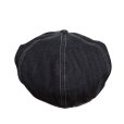 画像6: DAPPER'S ダッパーズ LOT1836 Classical Casquette TypeA クラシカルキャスケット 帽子 キャスケット ノンウォッシュ インディゴ デニム ブラックデニム クラシカル (6)