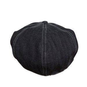 画像6: DAPPER'S ダッパーズ LOT1836 Classical Casquette TypeA クラシカルキャスケット 帽子 キャスケット ノンウォッシュ インディゴ デニム ブラックデニム クラシカル