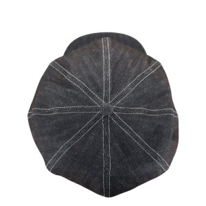 画像8: DAPPER'S ダッパーズ LOT1836 Classical Casquette TypeA クラシカルキャスケット 帽子 キャスケット ノンウォッシュ インディゴ デニム ブラックデニム クラシカル