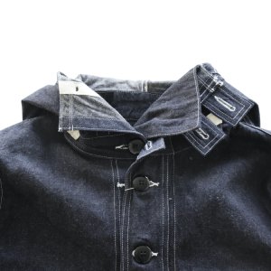 画像5: BUZZ RICKSON'S バズリクソンズ BR11703A U.S. NAVY DENIM GAS PROTECTIVE PARKA デニムガスプロテクティブパーカー ミリタリー ガスパーカー デニムパーカー  U.S.NAVY 米海軍