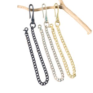 画像2: KC's ケイシイズ KYY804 ウォレットチェーン スティンガー スチール 真鍮