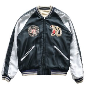 画像6: TAILOR TOYO テーラー東洋 TT15877-219 Late 1950s Style Acetate Souvenir Jacket “USS PRINCETON” × “MAIKO”アセテートスーベニアジャケット USSプリンストンx舞妓 スカジャン リバーシブル 2トーン 両面アセテート生地 スーベニアジャケット 刺繍