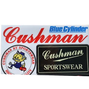 画像2: CUSHMAN クッシュマン 29413 STICKER SET ステッカーセット アメカジ ステッカー