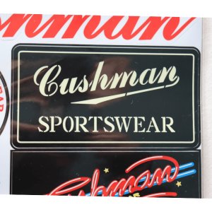 画像5: CUSHMAN クッシュマン 29413 STICKER SET ステッカーセット アメカジ ステッカー