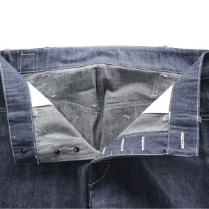 画像9: DAPPER'S ダッパーズ LION-002 LION BRAND Denim Work Pants with Buckle Back ライオンブランド デニムワークパンツ バックルバック デニムパンツ メンズ ワークパンツ ペインターパンツ