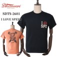 画像1: DELUXEWARE デラックスウエア SDTS-2601 I LOVE SPEED アイラブスピード プリントTシャツ 半袖Tシャツ SDTSシリーズ ソフトニット 純国産品 (1)