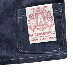 画像11: DAPPER'S ダッパーズ LION-001 LION BRAND Denim Coverall Jacket ライオンブランド デニムカバーオールジャケット デニムジャケット メンズ カバーオール