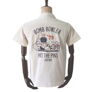 画像5: STUDIO D'ARTISAN ステュディオダルチザン 5743 ボーリングシャツ 半袖シャツ メンズ アメカジ ダルチボーリングシャツ