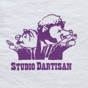 画像17: STUDIO D'ARTISAN ステュディオダルチザン 8211A USA cotton print T コットンプリントT 半袖Tシャツ メンズ アメカジ USコットンボディー ダルチ豚 パロディーシリーズ