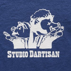 画像9: STUDIO D'ARTISAN ステュディオダルチザン 8211A USA cotton print T コットンプリントT 半袖Tシャツ メンズ アメカジ USコットンボディー ダルチ豚 パロディーシリーズ