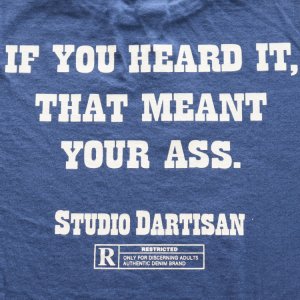 画像15: STUDIO D'ARTISAN ステュディオダルチザン 8211A USA cotton print T コットンプリントT 半袖Tシャツ メンズ アメカジ USコットンボディー ダルチ豚 パロディーシリーズ